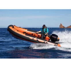 ANNEXE 3D TENDER RESCUE BOAT HYPALON 430 -Flots Évasion annexe 3d tender rescue boat hypalon 430 3