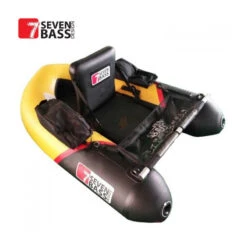 FLOAT TUBE SEVEN BASS BRIGAD RACING 160 NOIR/JAUNE