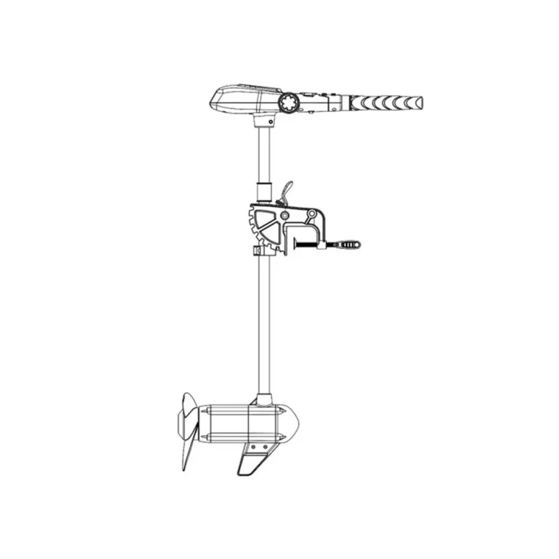 MOTEUR ÉLECTRIQUE BRUSHLESS ORANGE MARINE 80 LBS 14 MOTEUR ÉLECTRIQUE BRUSHLESS ORANGE MARINE 80 LBS – Image 12