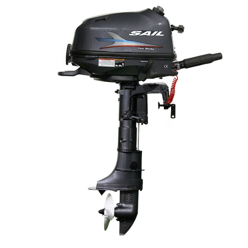 Moteur Hors-bord 4 Temps - 5 Cv - Arbre Long - Sail 3 Moteur Hors-bord 4 Temps - 5 Cv - Arbre Long - Sail