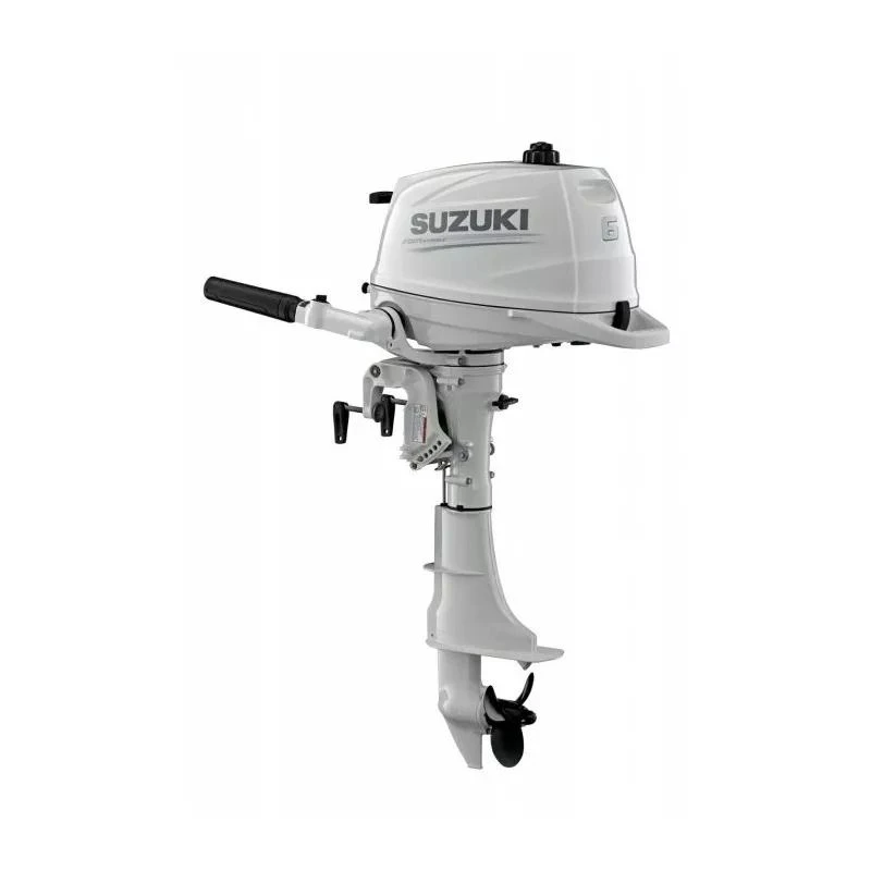 Moteur Hors-bord 4T SUZUKI 6 CV Arbre Court Blanc - SUZUKI 3 Moteur Hors-bord 4T SUZUKI 6 CV Arbre Court Blanc - SUZUKI – Image 2
