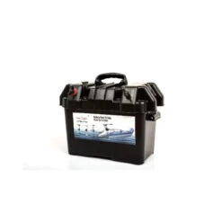 STATION DE PUISSANCE : COFFRET + BATTERIE 12V HASWING 100AH